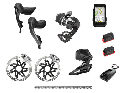 SRAM Red AXS 2x12v + Hammerhead Karoo Kit